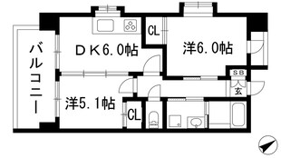 スプランディッド池田の物件間取画像